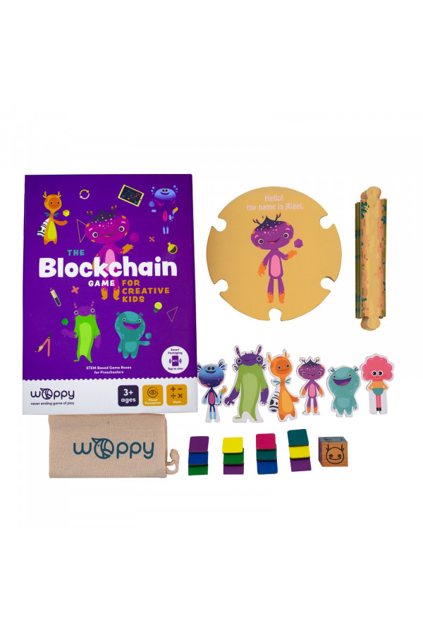 THE BLOCKCHAIN GAME FOR CREATIVE KIDS