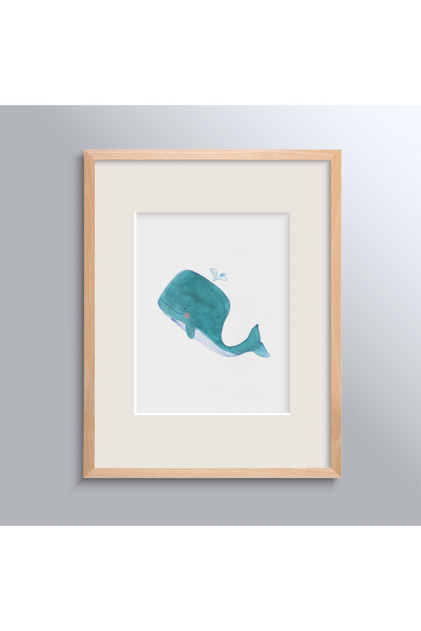 WHALES NO 1 POSTER