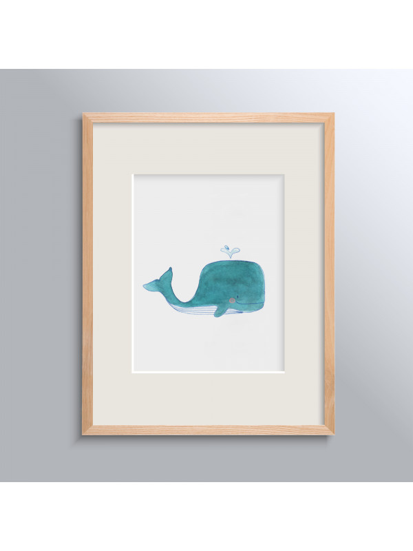 WHALES NO 3 POSTER