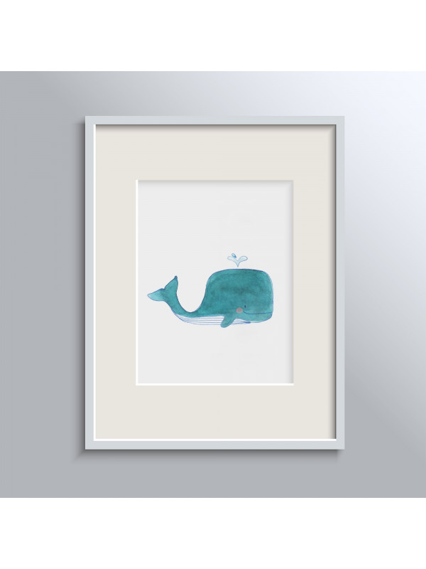 WHALES NO 3 POSTER