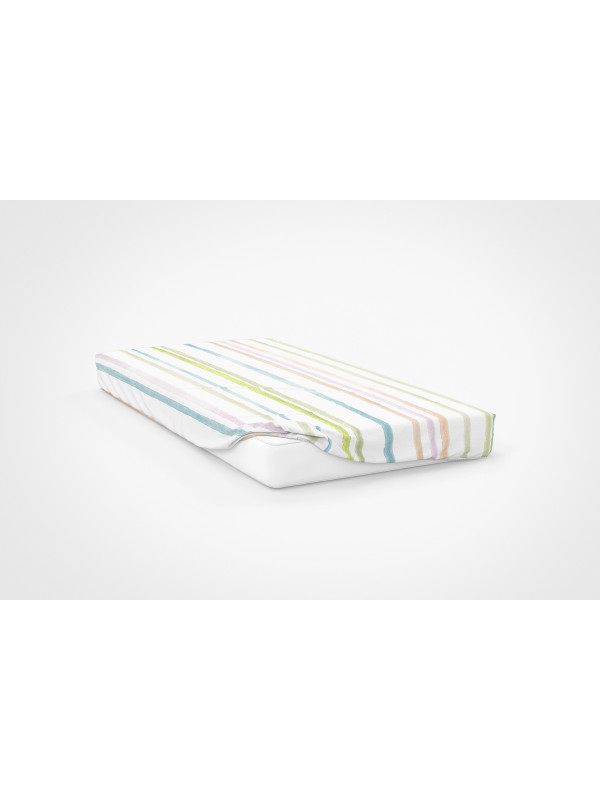 HAPPY STRIPES KID FITTED SHEET
