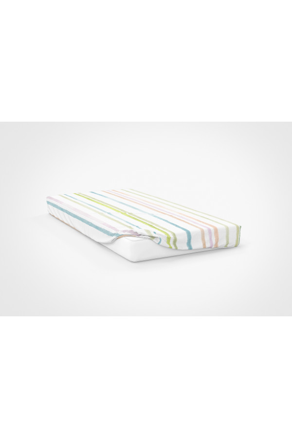 HAPPY STRIPES KID FITTED SHEET