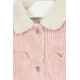 CORDUROY AND SHERPA COAT FOR GIRL