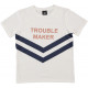 TROUBLE MAKER TEE / WHITE