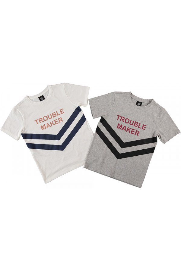 TROUBLE MAKER TEE / WHITE
