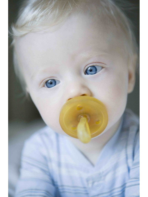 RUBBER PACIFIER ROUND S