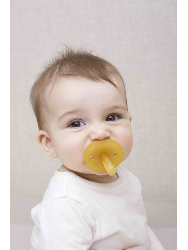 RUBBER PACIFIER ROUND S BF