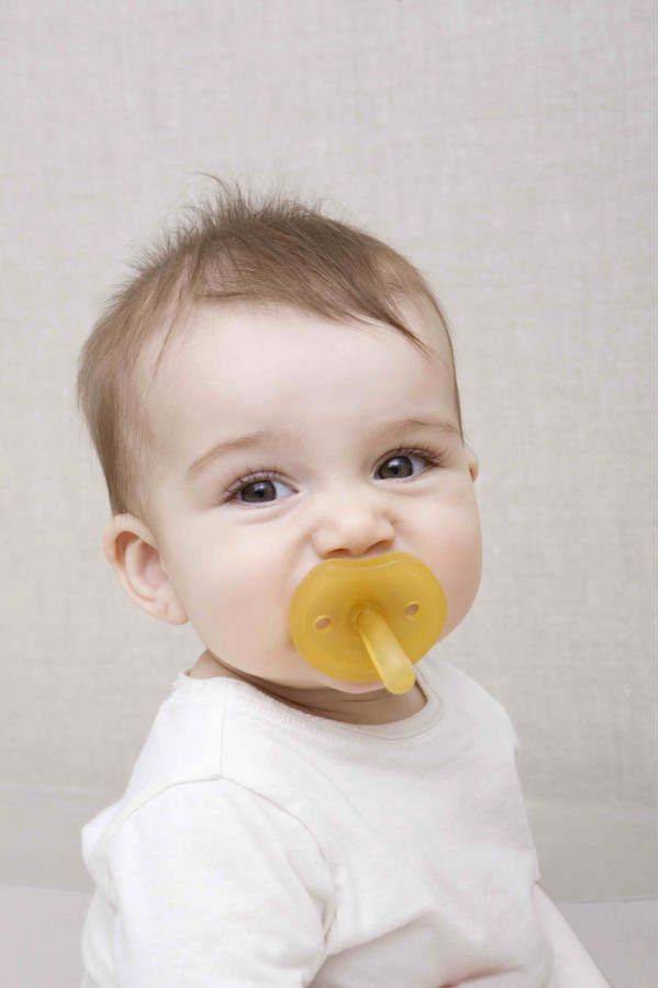 RUBBER PACIFIER ROUND S BF