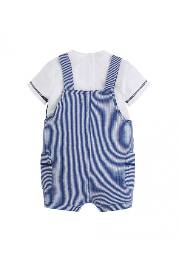 SET OF DUNGAREES FOR BABY BOY