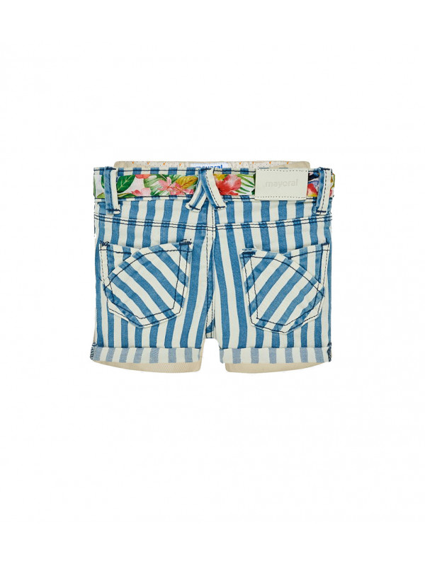 STRIPED SHORTS FOR BABY GIRL