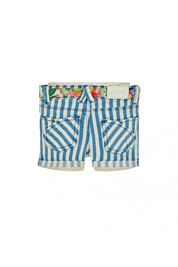 STRIPED SHORTS FOR BABY GIRL