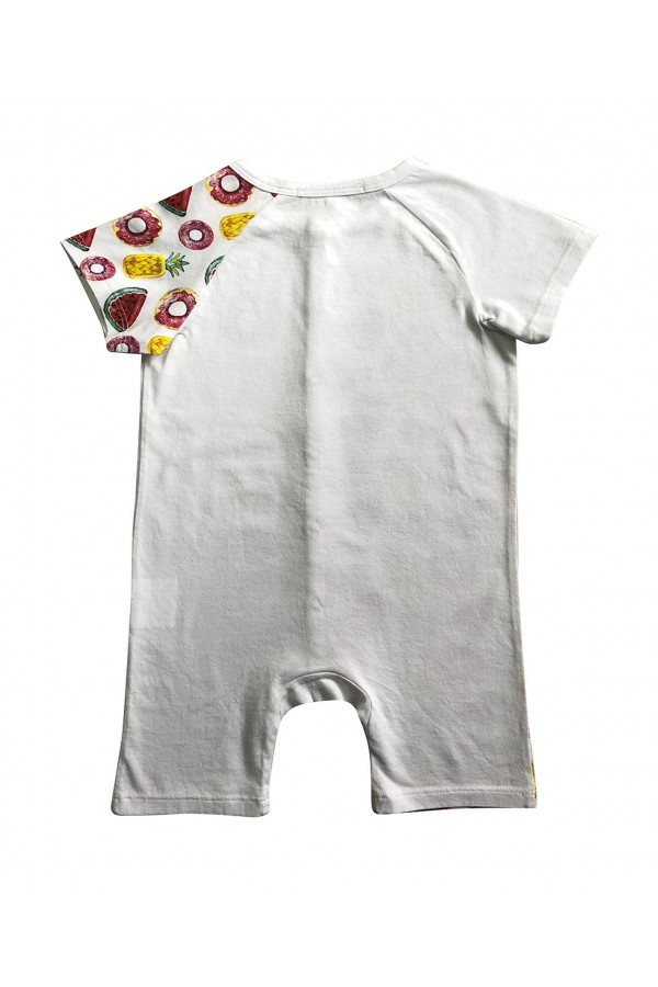 BABY BODYSUIT WITH DONUT PRINTED