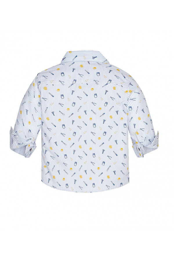 PATTERNED LONG SLEEVE SHIRT FOR BABY BOY