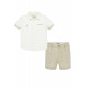 LINEN SHIRT AND SHORTS SET FOR BABY BOY