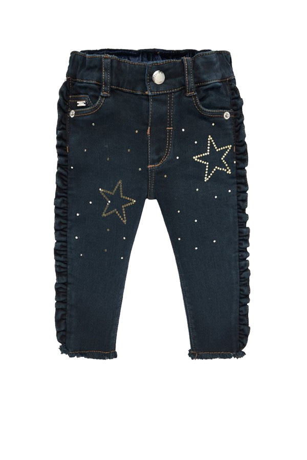 APPLIQUE JEANS FOR BABY GIRL