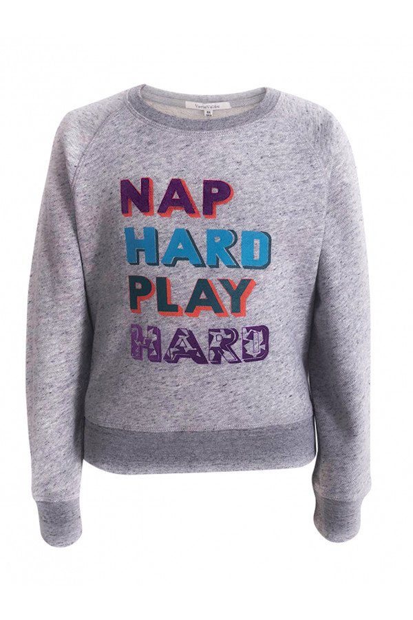 PARENTS & BABIES COMBINE WITH "NAP HARD PLAY HARD" PRINTED