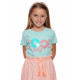 T-SHIRT FOR GIRLS WITH POOL PRINT