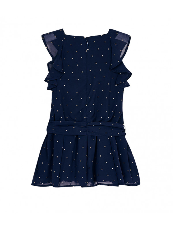 CHIFFON PLAYSUIT WITH STUDS FOR GIRL