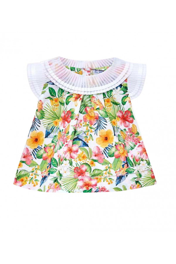 PLEATED BLOUSE FOR BABY GIRL