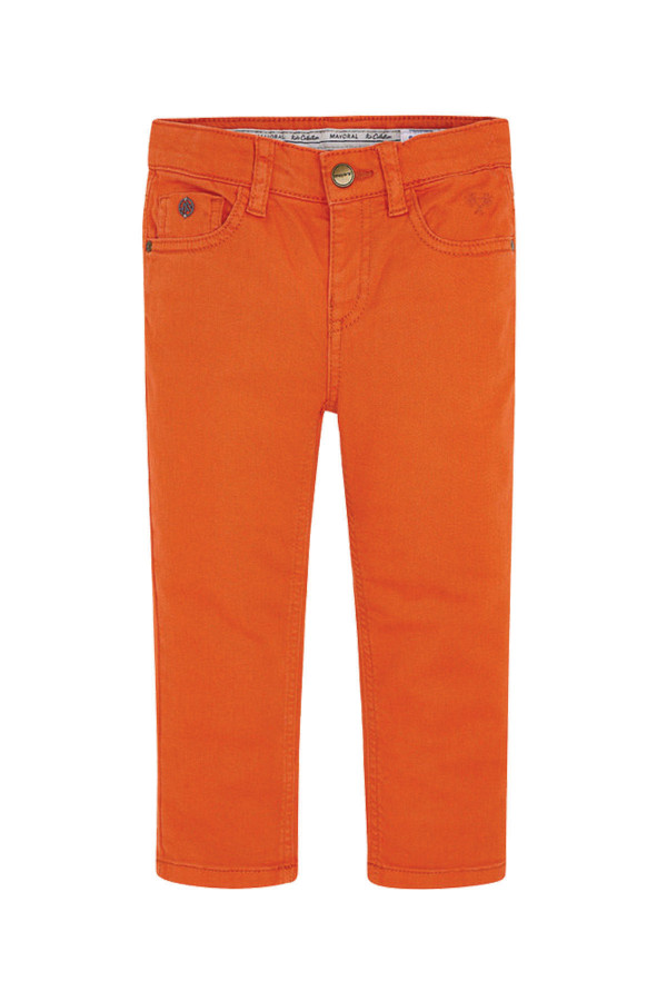 SLIM FIT TWILL TROUSERS FOR BOY
