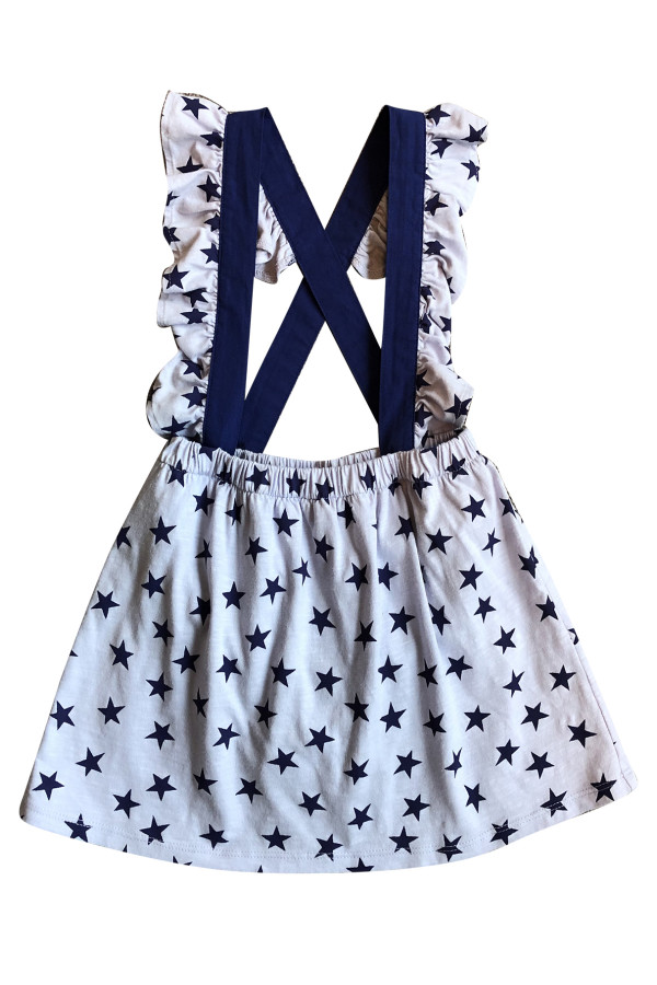 BABY SALOPET WITH STARS PRINTED